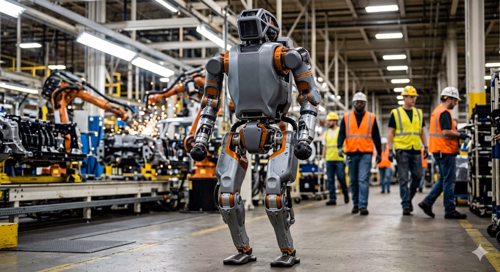 Boston Dynamics Atlas robot production 2026