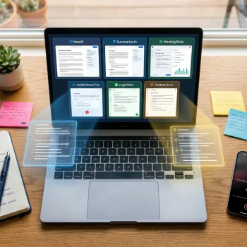 best AI note taker tools comparison 2026