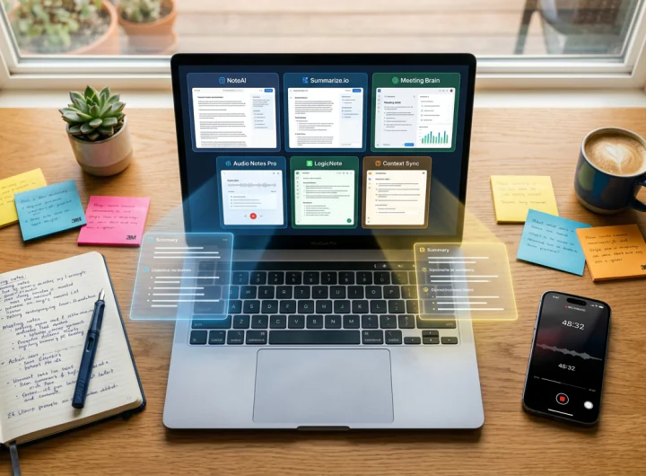 best AI note taker tools comparison 2026