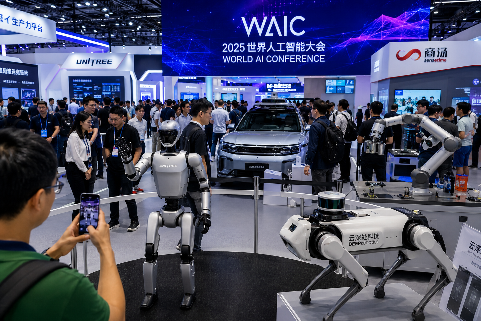 At WAIC, China's AI Ambitions Extend Beyond Language Models